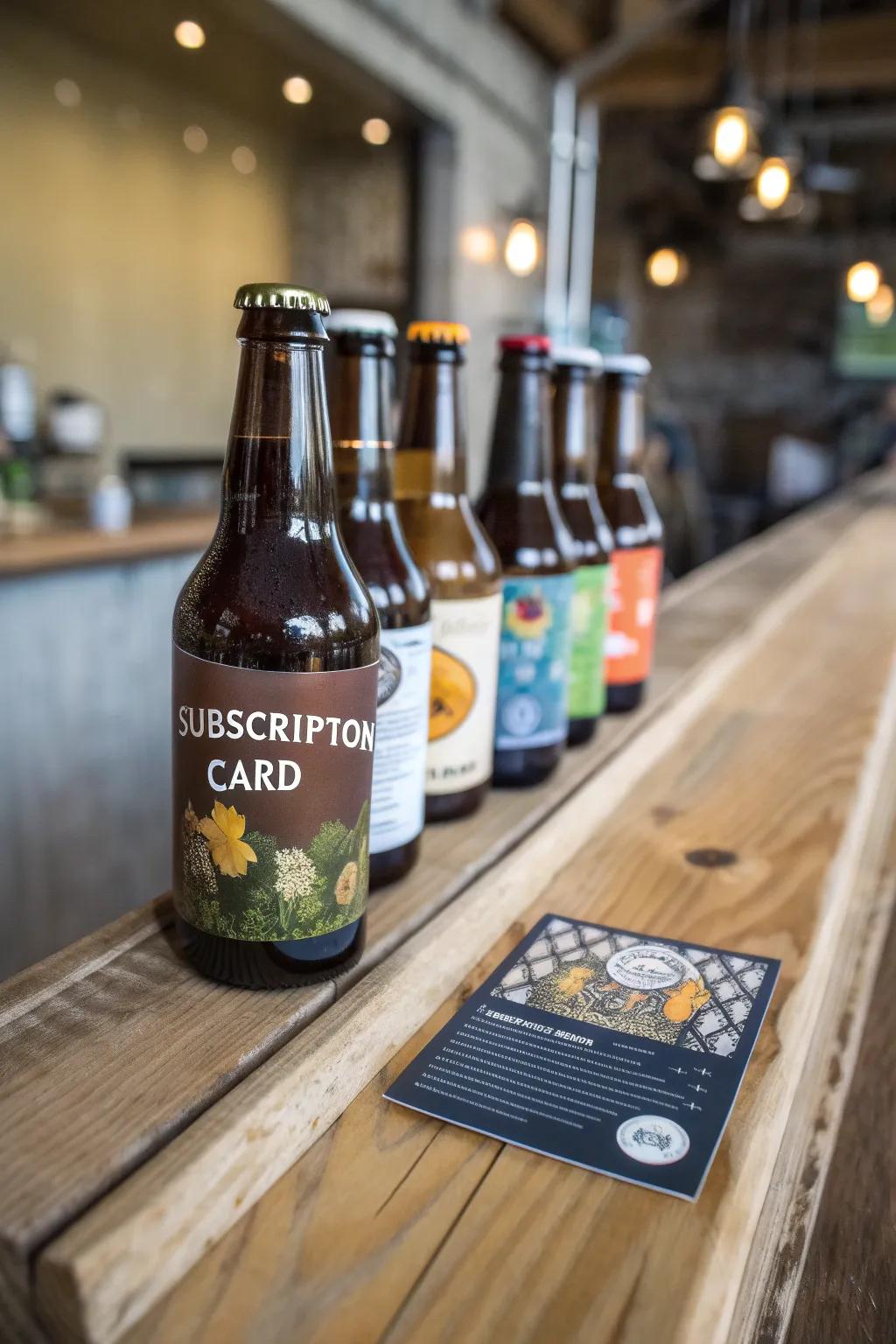 Discover new flavors with a craft beer subscription