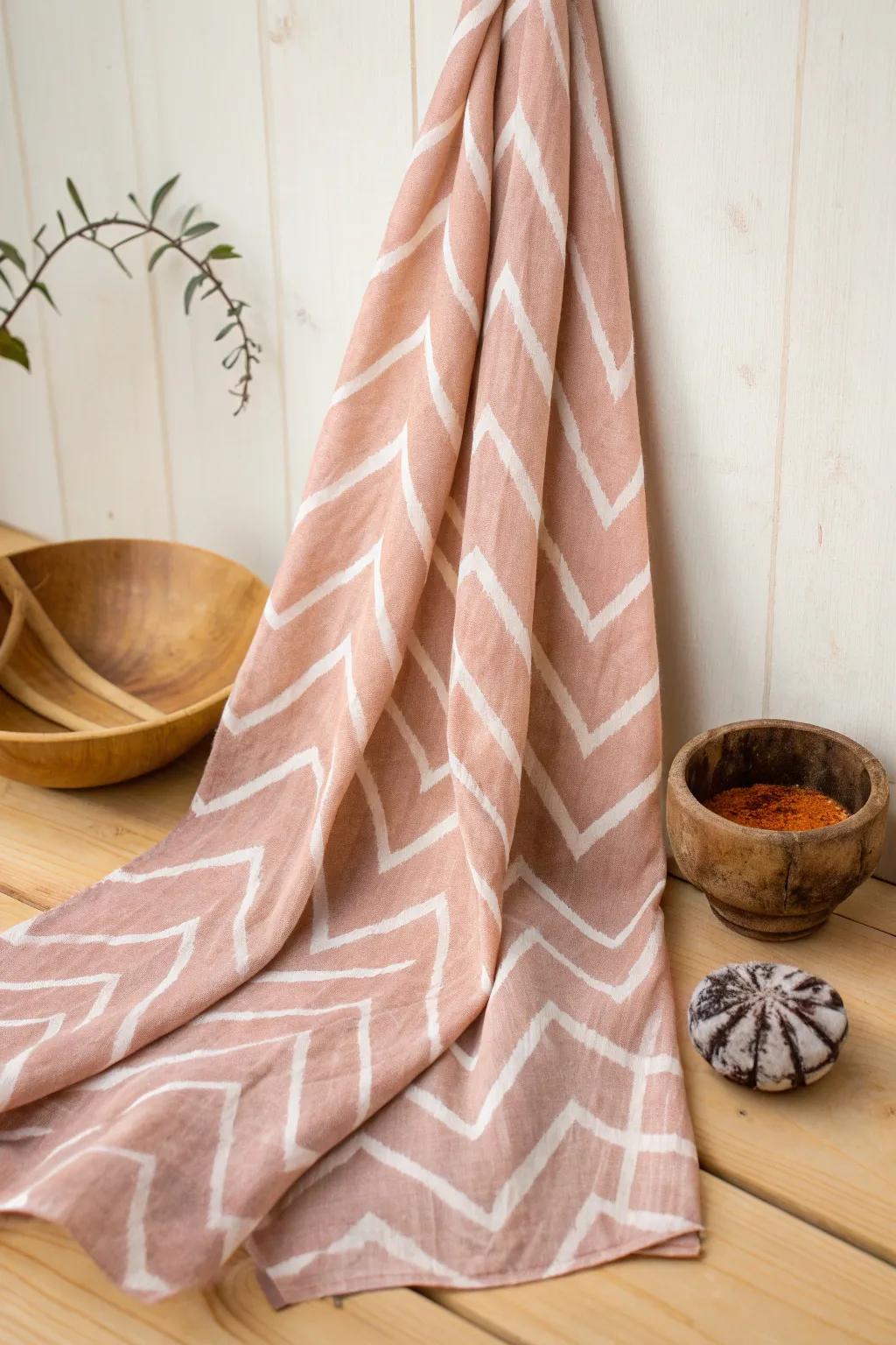 Elevate your style with the chic elegance of Chevron Tie Dye—a modern twist on a classic craft.