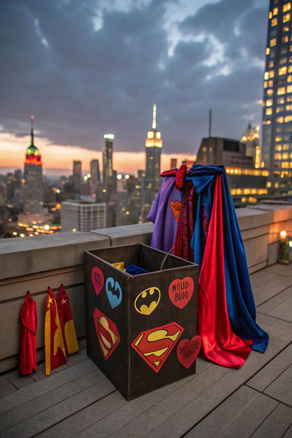 A superhero save-the-day box that empowers kids to showcase their creativity.