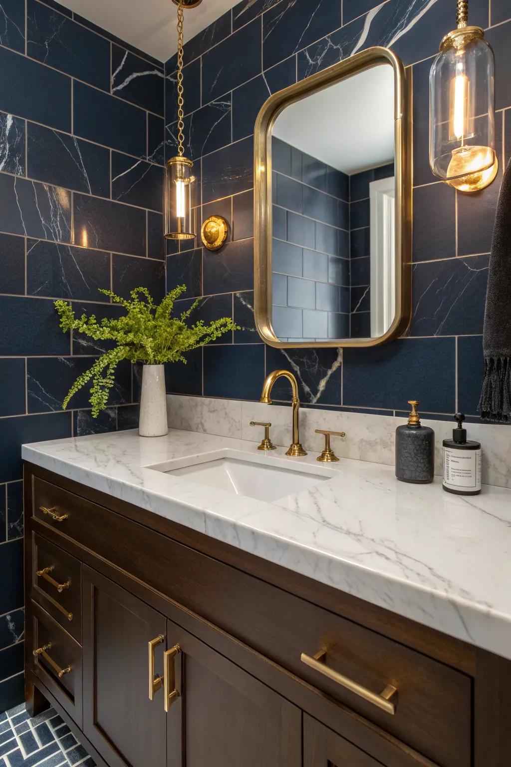 Transform your space with a luxurious quartz vanity that speaks to craftsmanship and style.