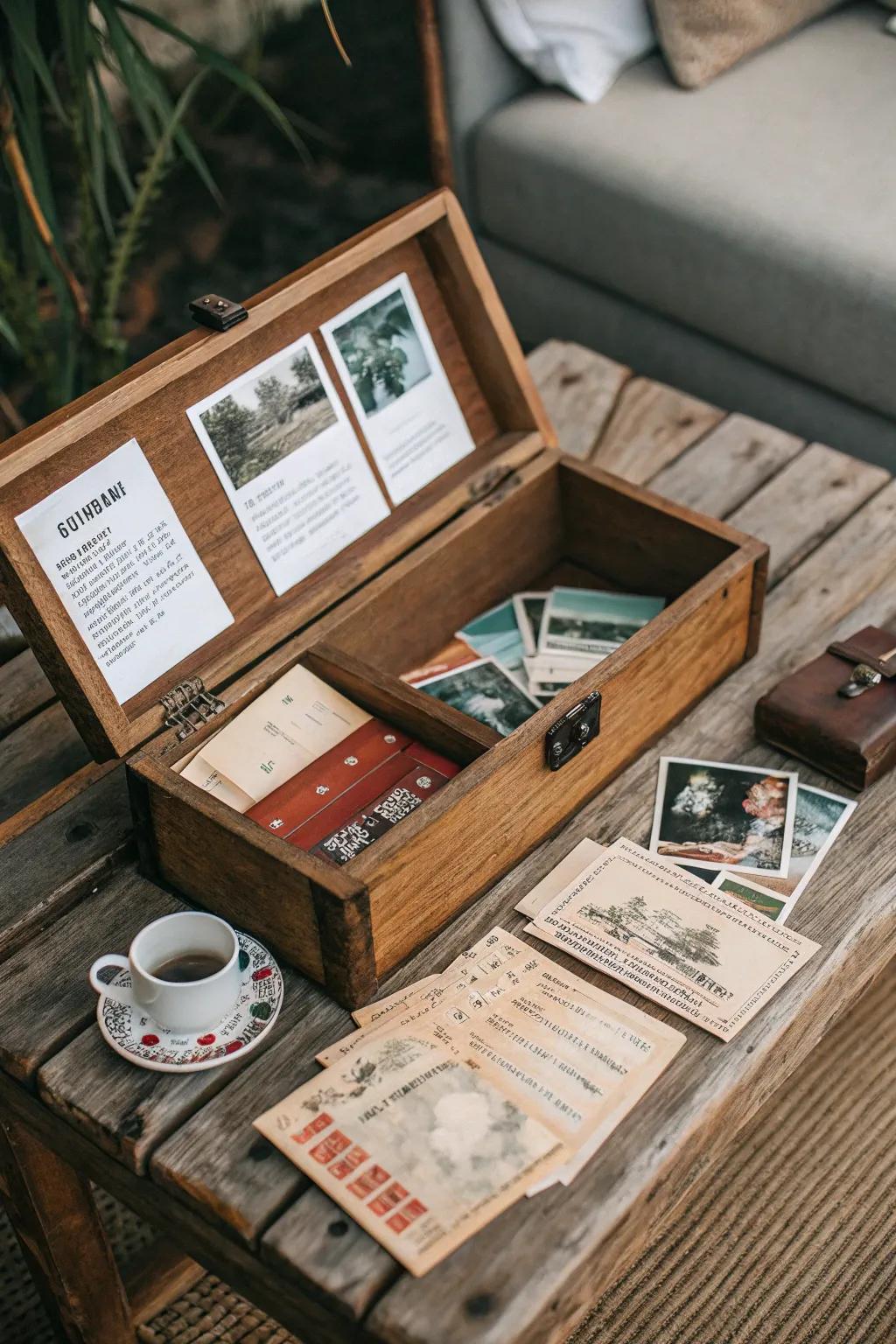 Collect your first-year adventures in a memory box