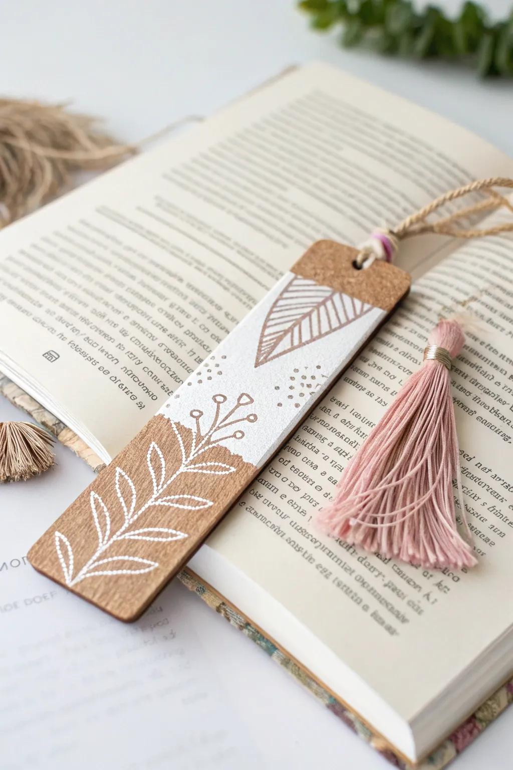 Discover the charm of magnetic bookmarks - where minimalist design meets boho flair. Perfect for your stylish reading moments.