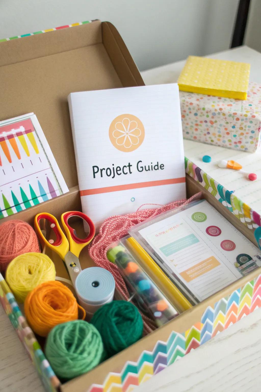 Unleash her creativity with a crafting subscription box.