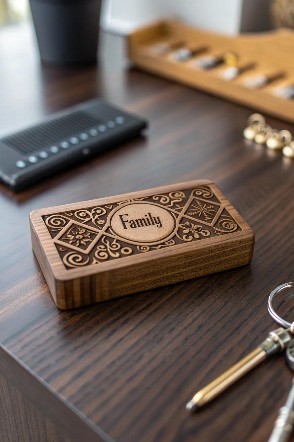 Transform your daily routine with a personalized key holder that speaks to your style.