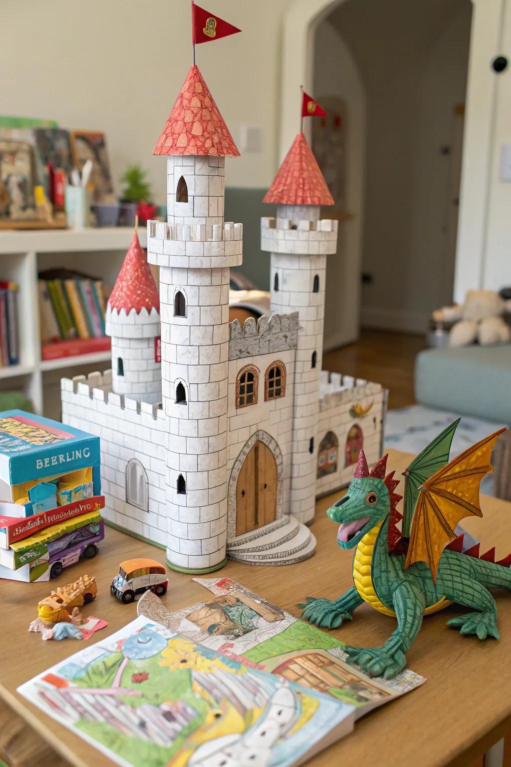 A magical castle made for imaginative play.