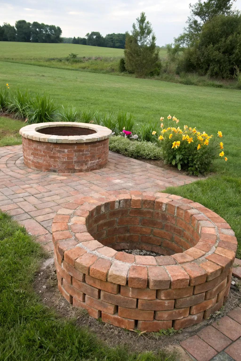 Square or round, each fire pit design offers unique style benefits.