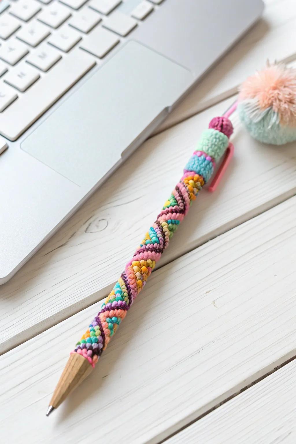 Elevate your school supplies with a splash of color and creativity! #MinimalistCrafts #BohoChic