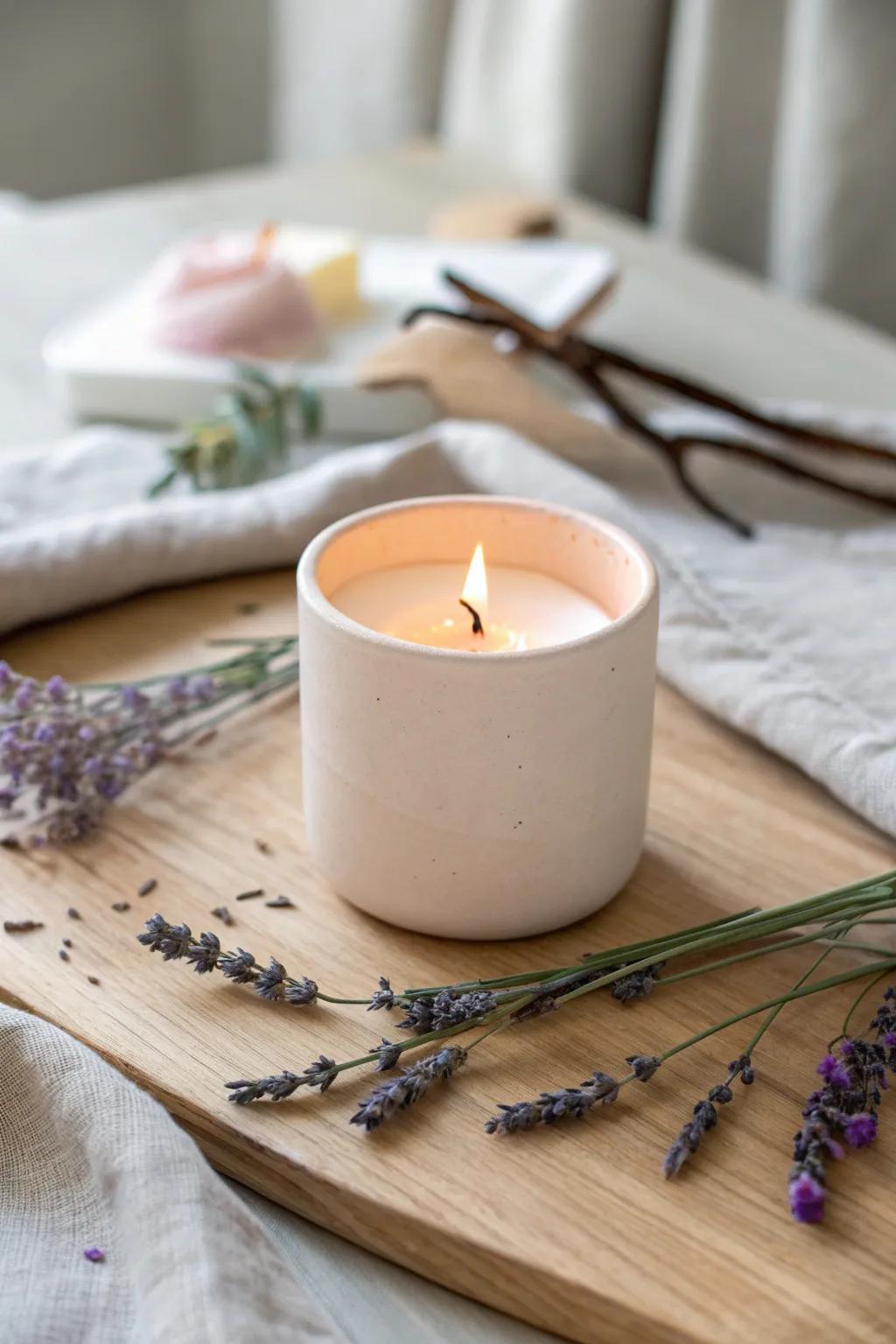 Craft your bonds with the warm glow of DIY scented candles.