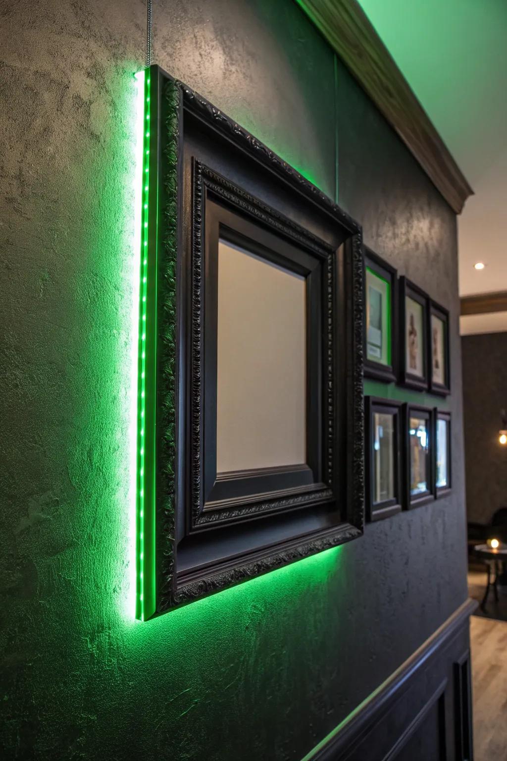 Illuminate your memories with a touch of glowing elegance.