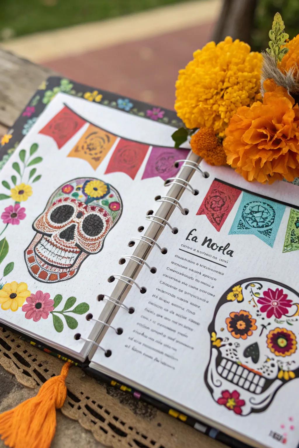 Celebrate life with vibrant Day of the Dead themes.