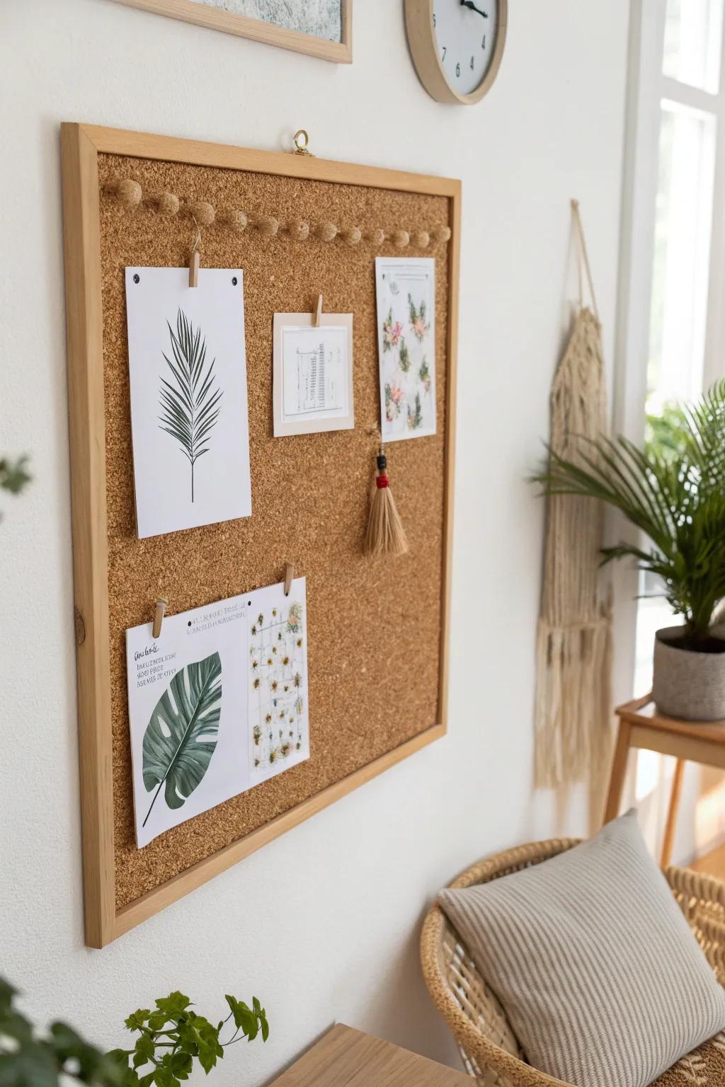 Transform your space with the natural charm of cork boards - where functionality meets artistry.