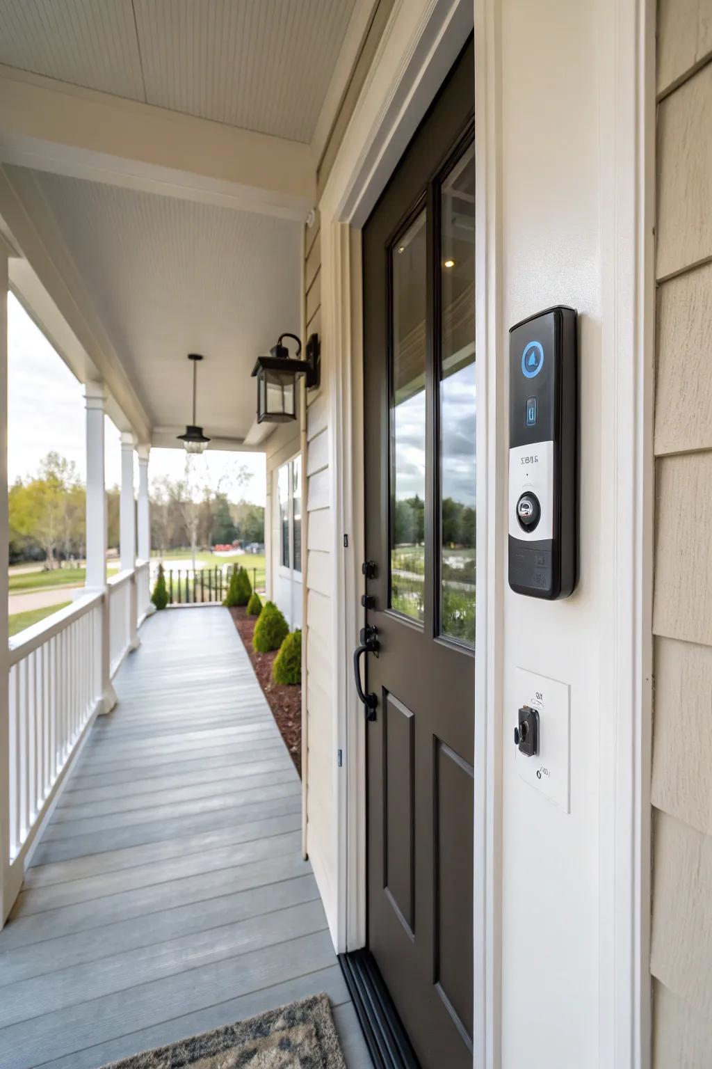 Smart technology enhances both security and convenience.