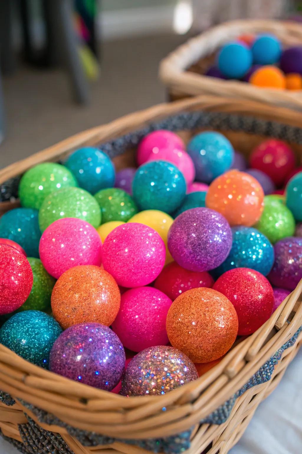 Bouncy balls that bring boundless joy and energy to kids everywhere.