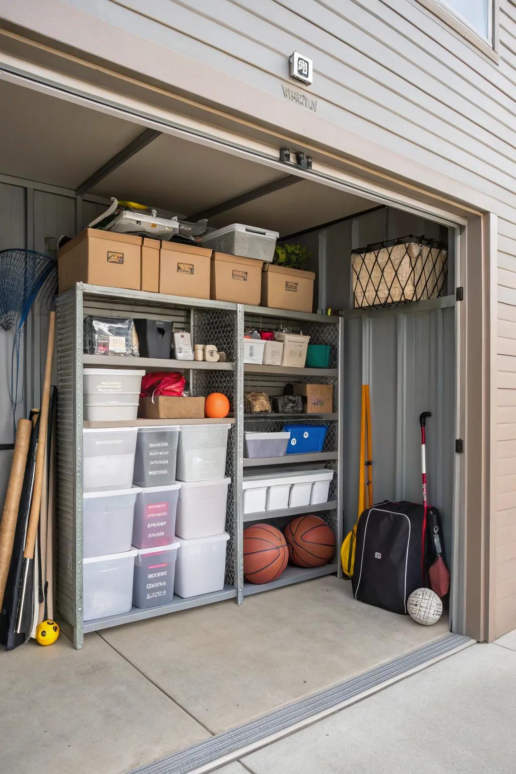 Keep frequently needed items at the front for easy access.