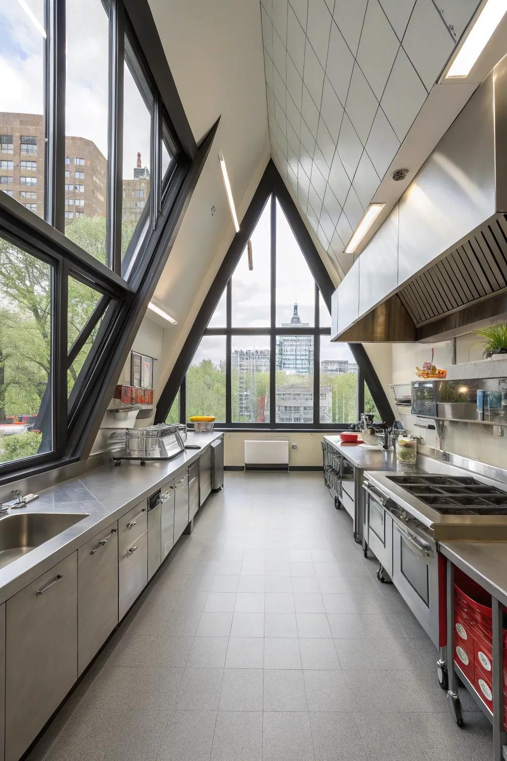 Work zones offer a flexible alternative to the traditional kitchen triangle.