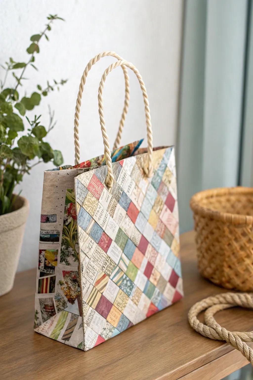 Transform magazines into stunning gift bags and elevate your gift-giving game with sustainable style!