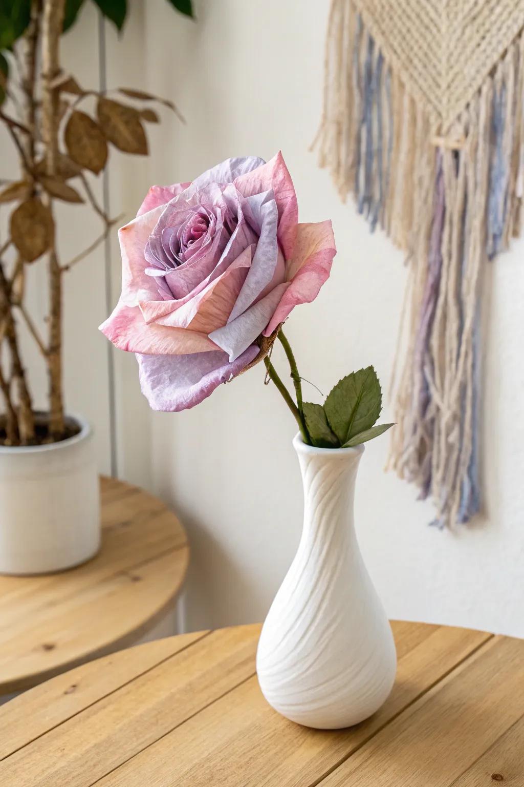 Transform simplicity into beauty with handmade paper towel roses: a perfect Mother's Day craft for little hands and big hearts.
