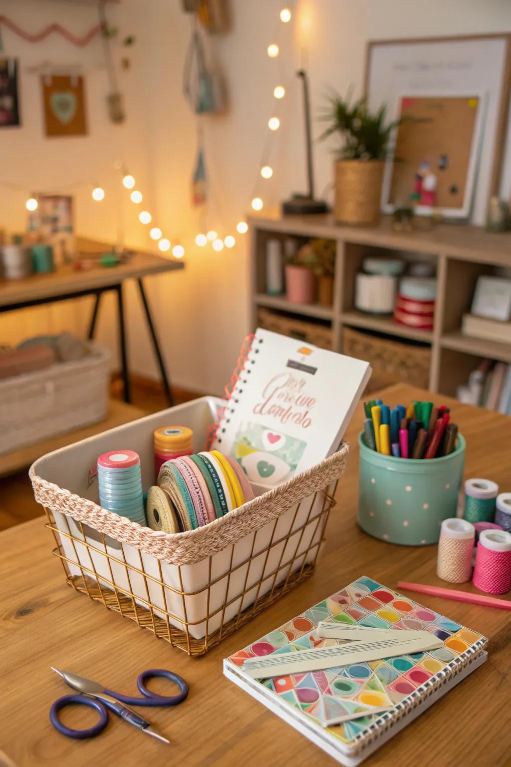 A crafting essentials kit for the mom who loves to create.