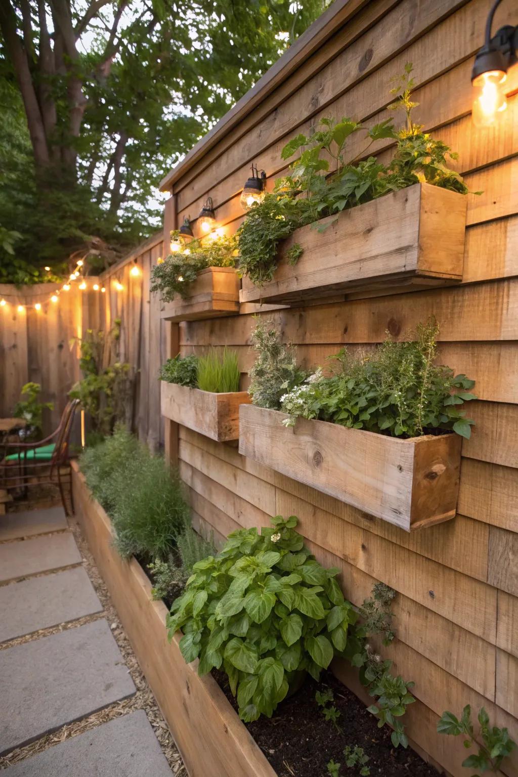 Cedar planks provide a warm, aromatic backdrop.