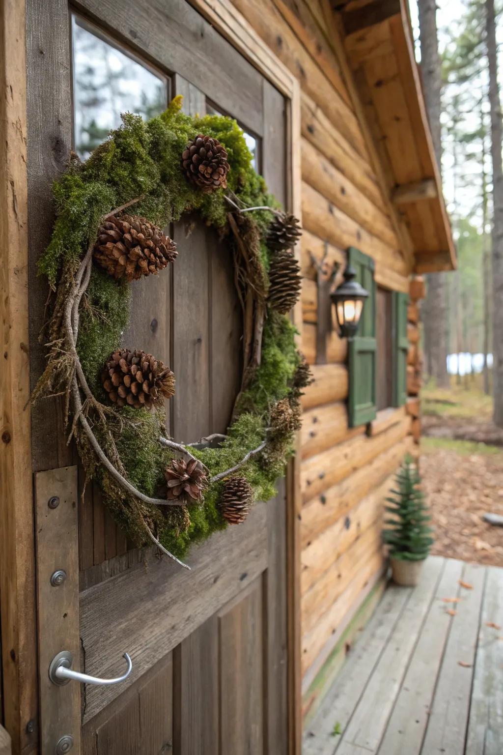 Get lost in the magic of a woodland wonder wreath.