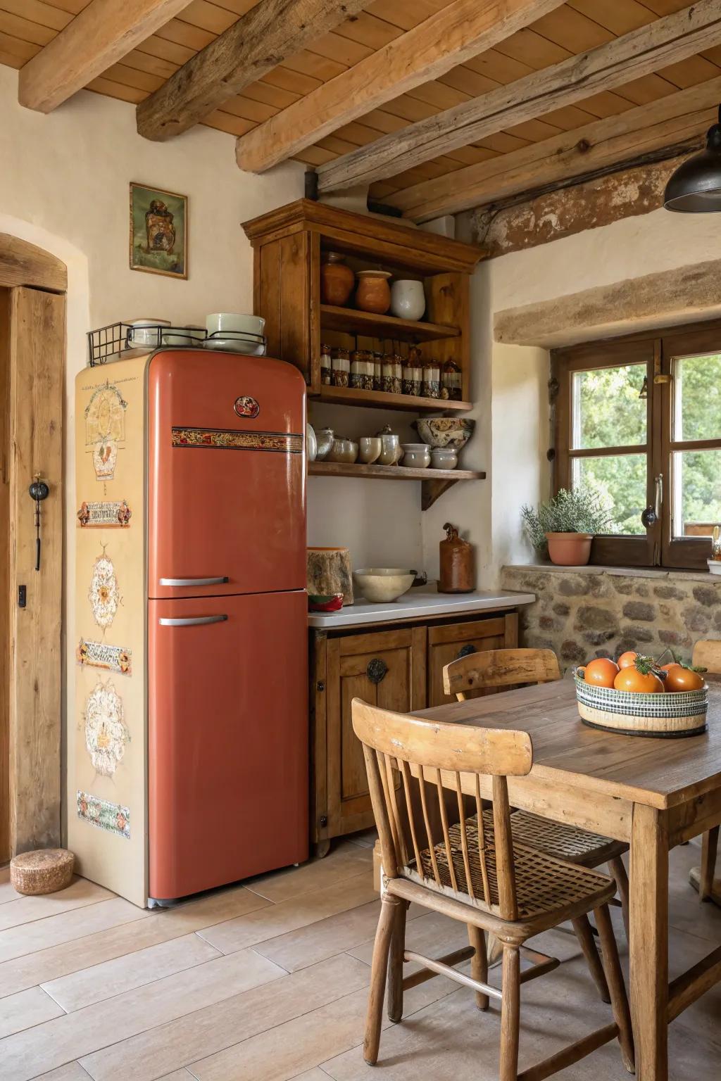 Earthy tones create a warm and inviting atmosphere in your kitchen.