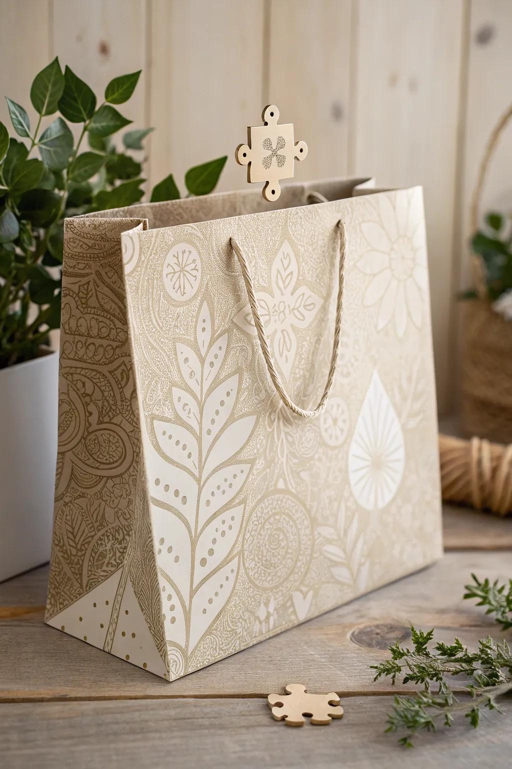 Unwrap the fun with interactive paper bag packaging that delights and surprises!