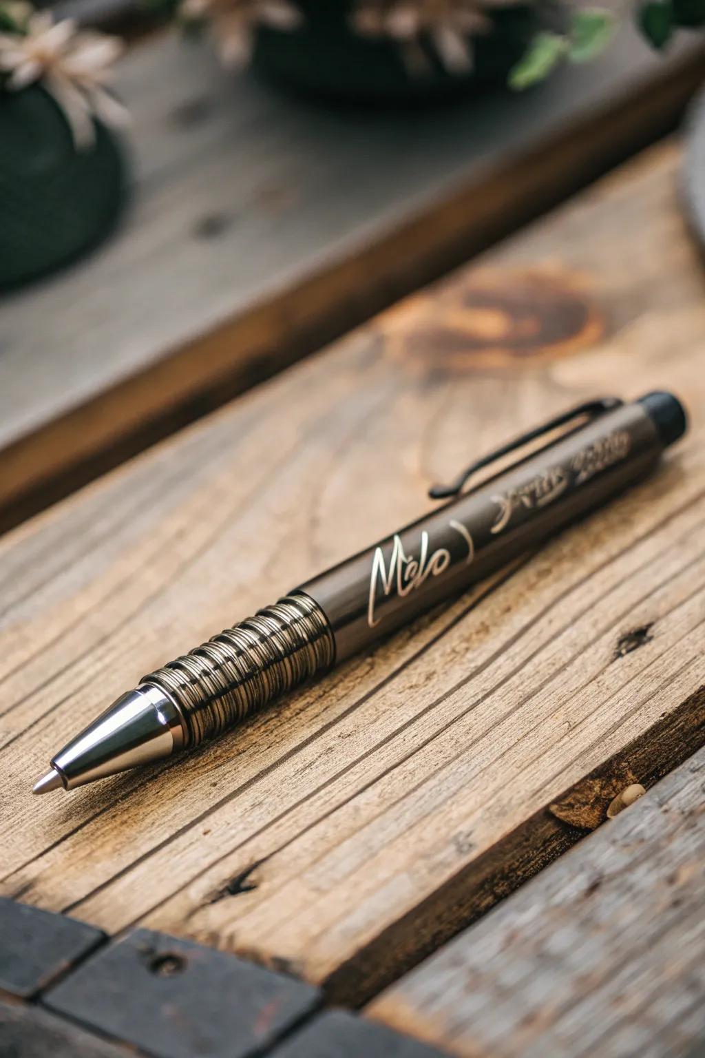 A tactical pen is both useful and stylish.