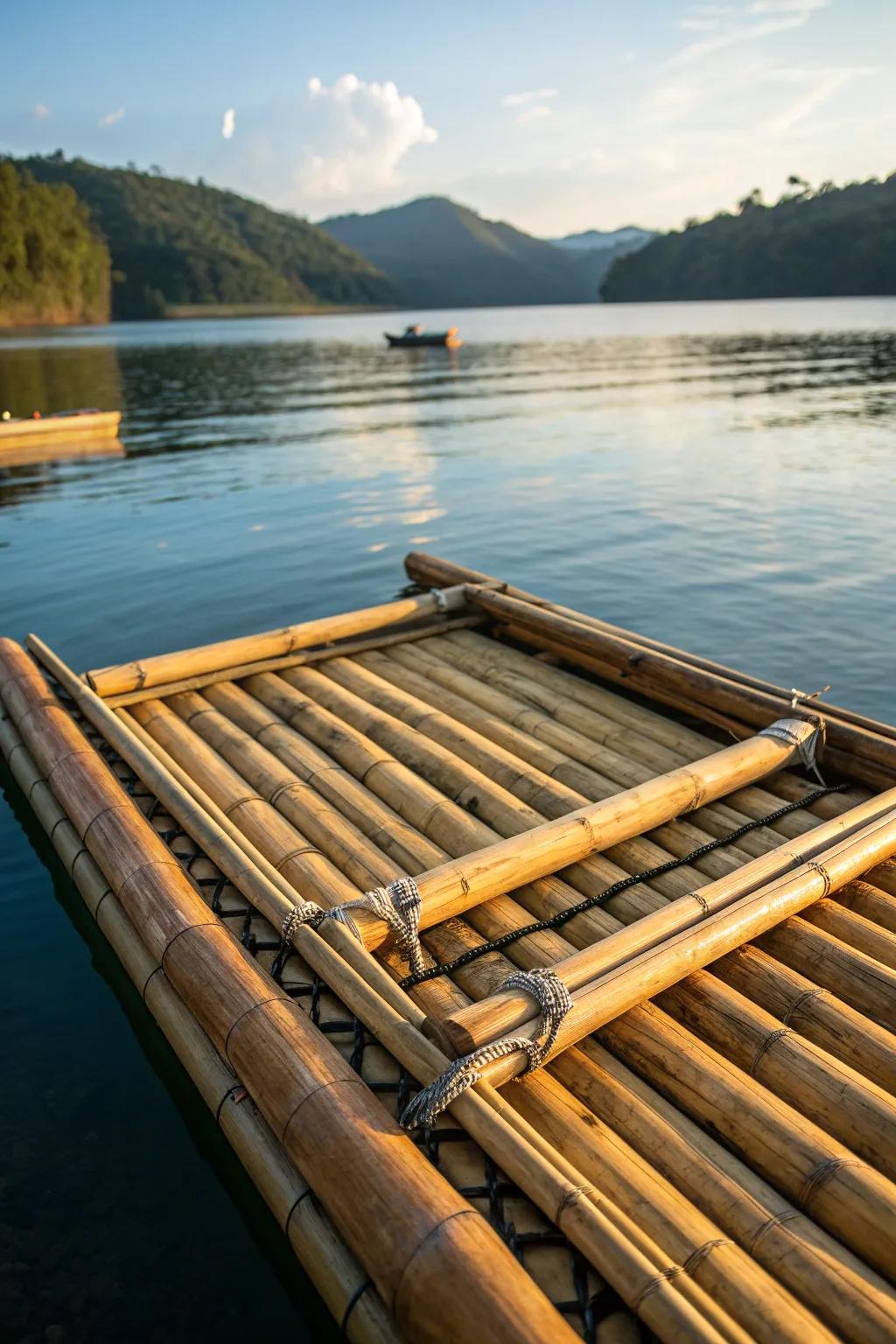 Embrace sustainable adventure with a raft frame that blends eco-conscious materials and sleek design.