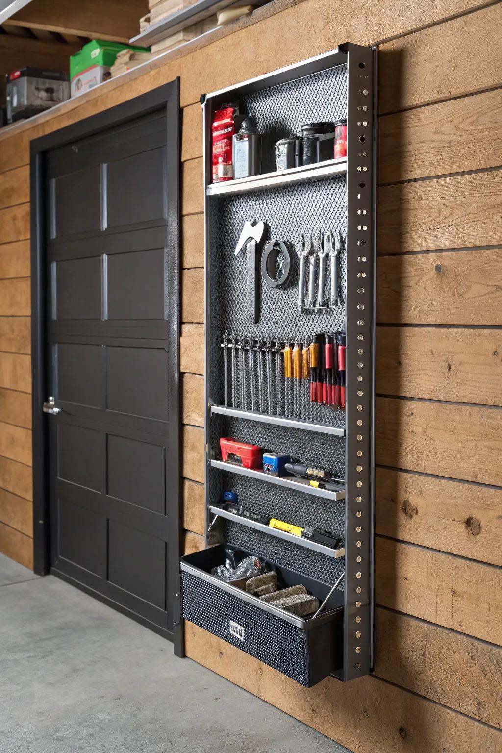 Transform your garage with this stylish and practical CD rack organizer!