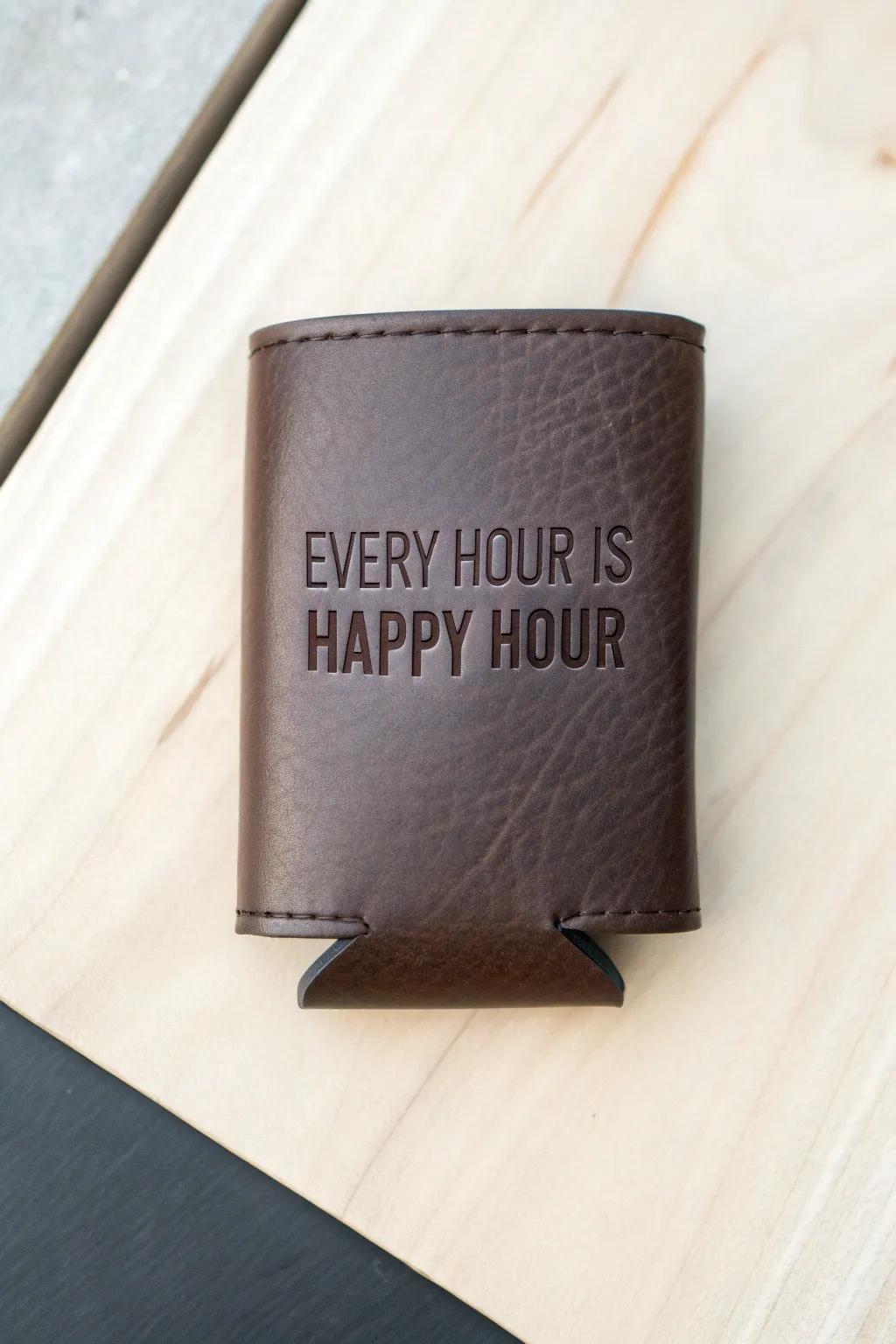 Celebrate retirement in style: every hour is indeed a happy hour.