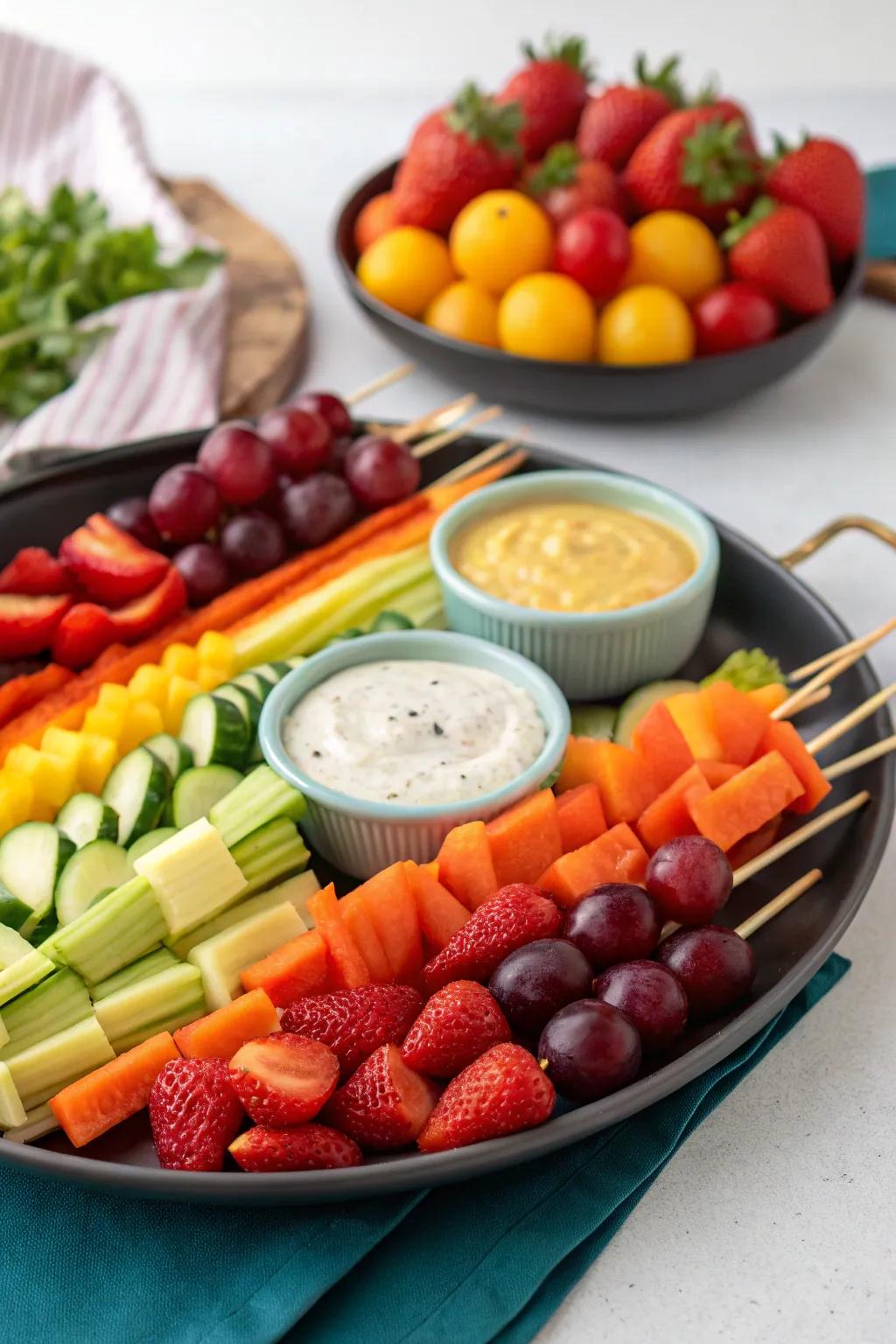 Healthy snacks keep your guests satisfied and energized.