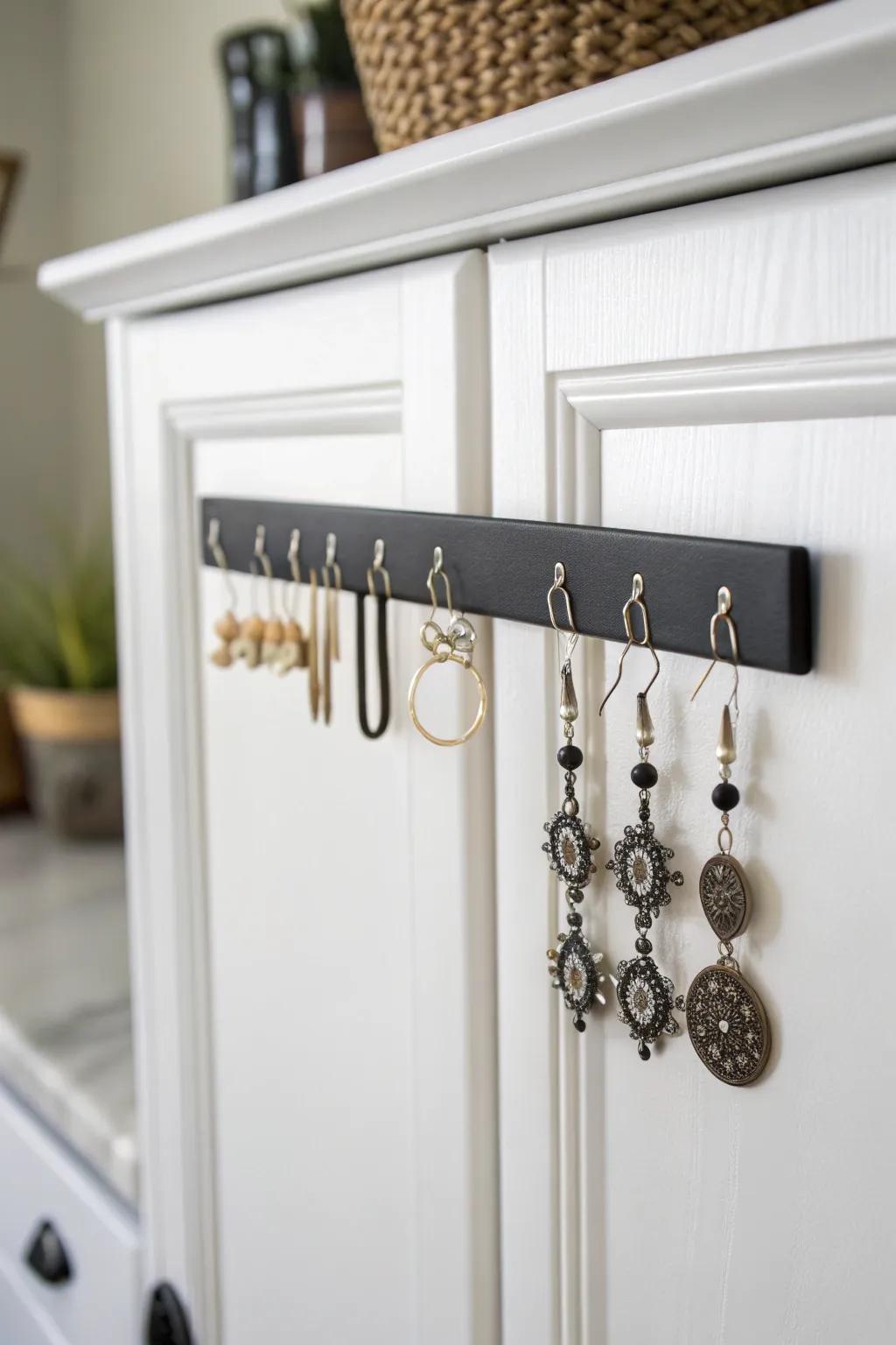 Discover the elegance of hidden treasures with our magnetic earring solution.