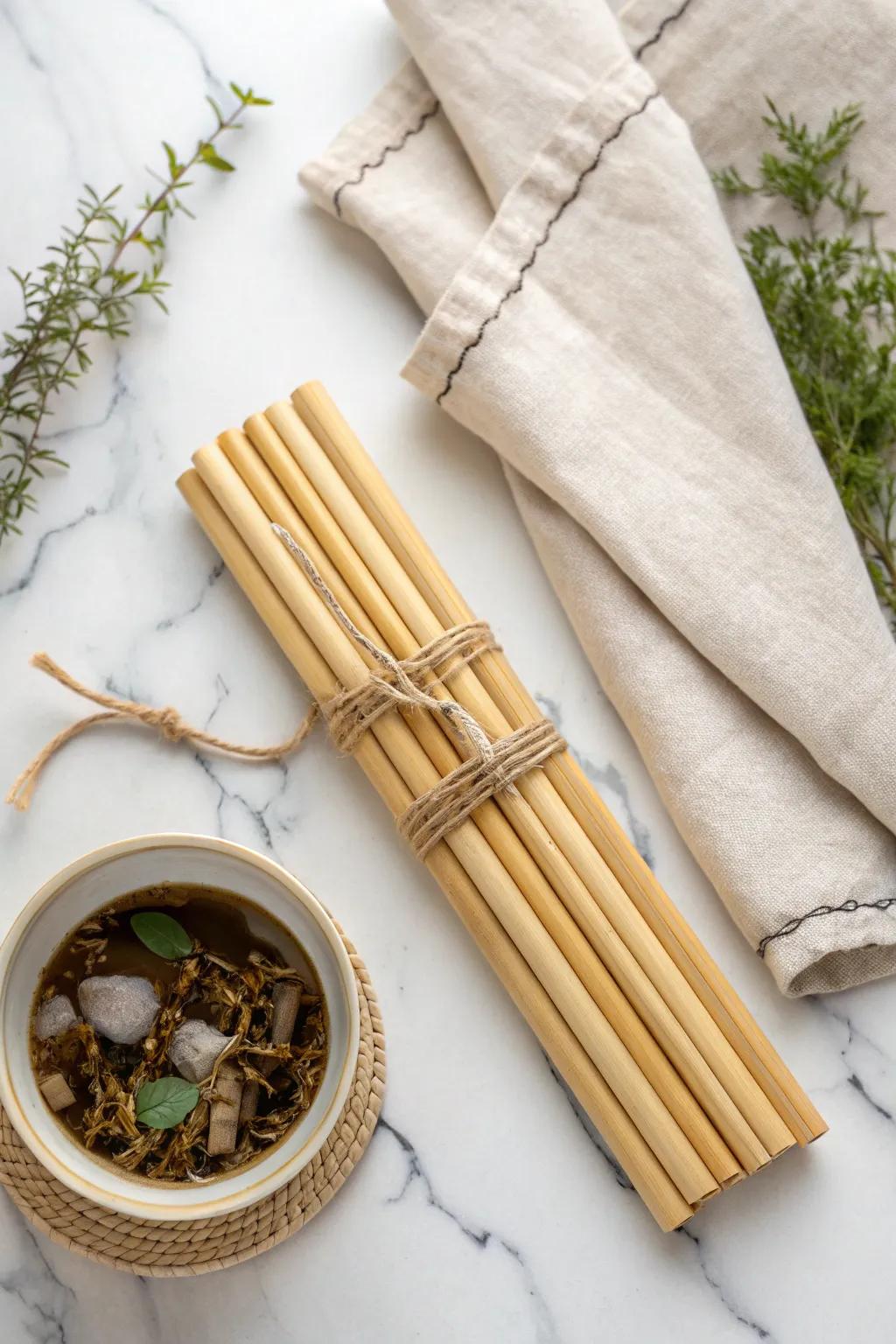 Sip sustainably this summer with eco-friendly elegance 🌿 #MinimalistLiving #EcoChic