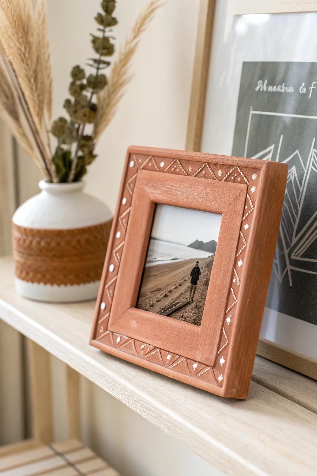 Capture memories with the timeless charm of terracotta.