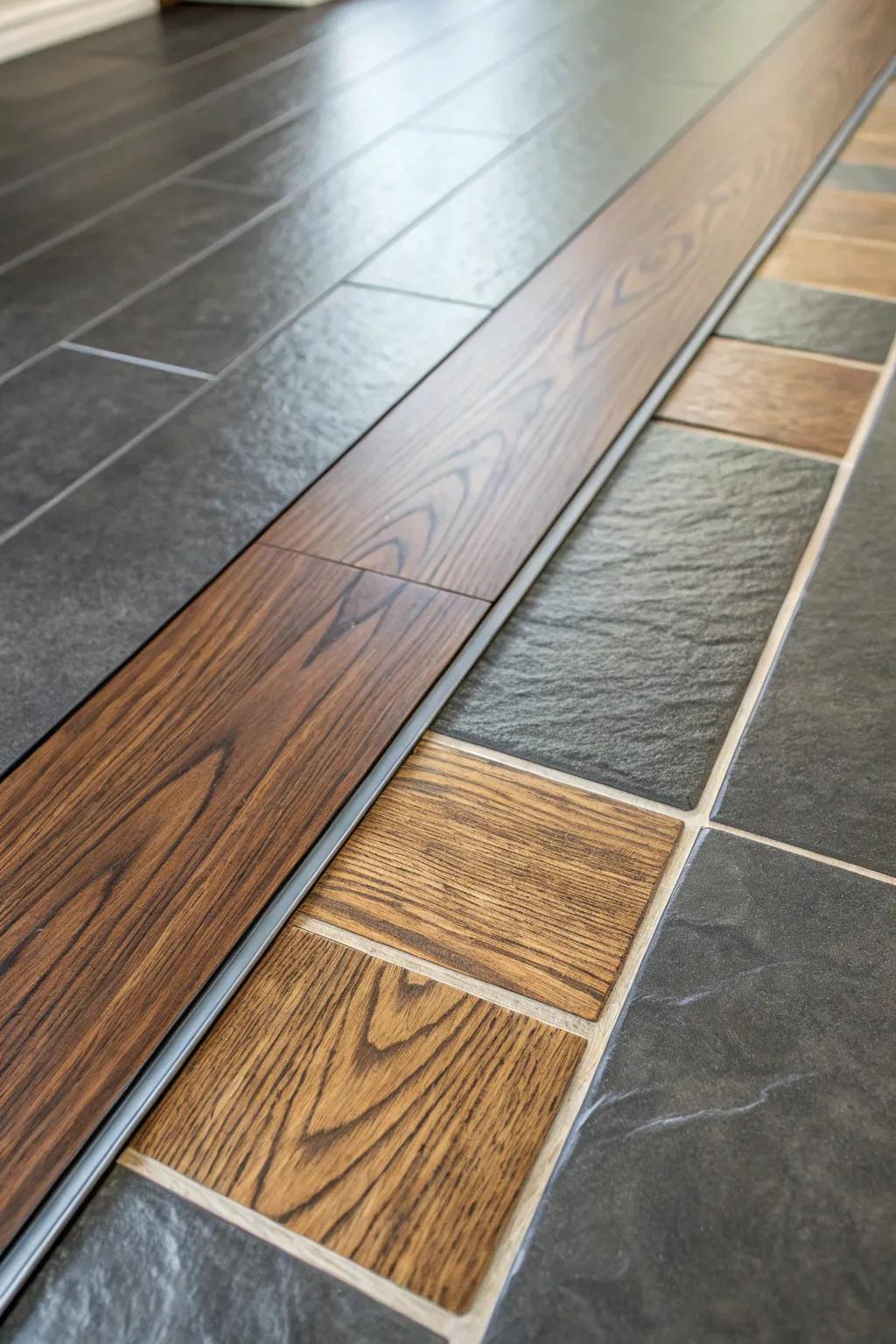 Elevate your space with versatile vinyl transition strips that blend style and function effortlessly.