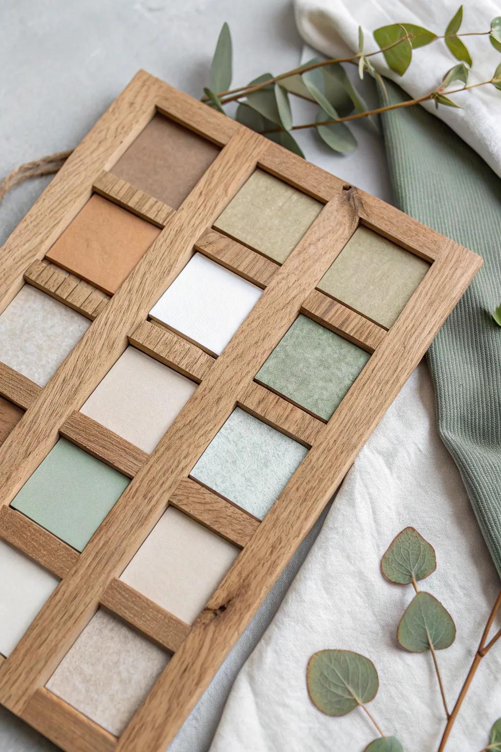 Elevate your mood board with a touch of Scandinavian elegance and boho charm. Organize your inspirations beautifully.
