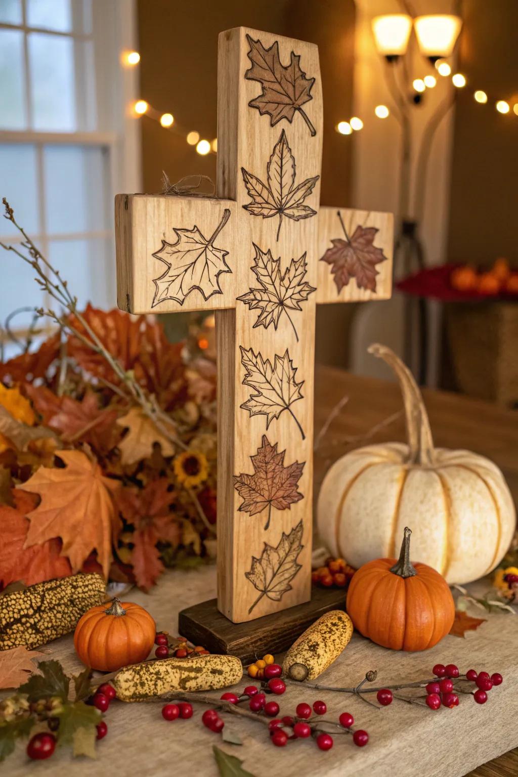 Seasonal themes keep your wooden cross decor fresh and timely.