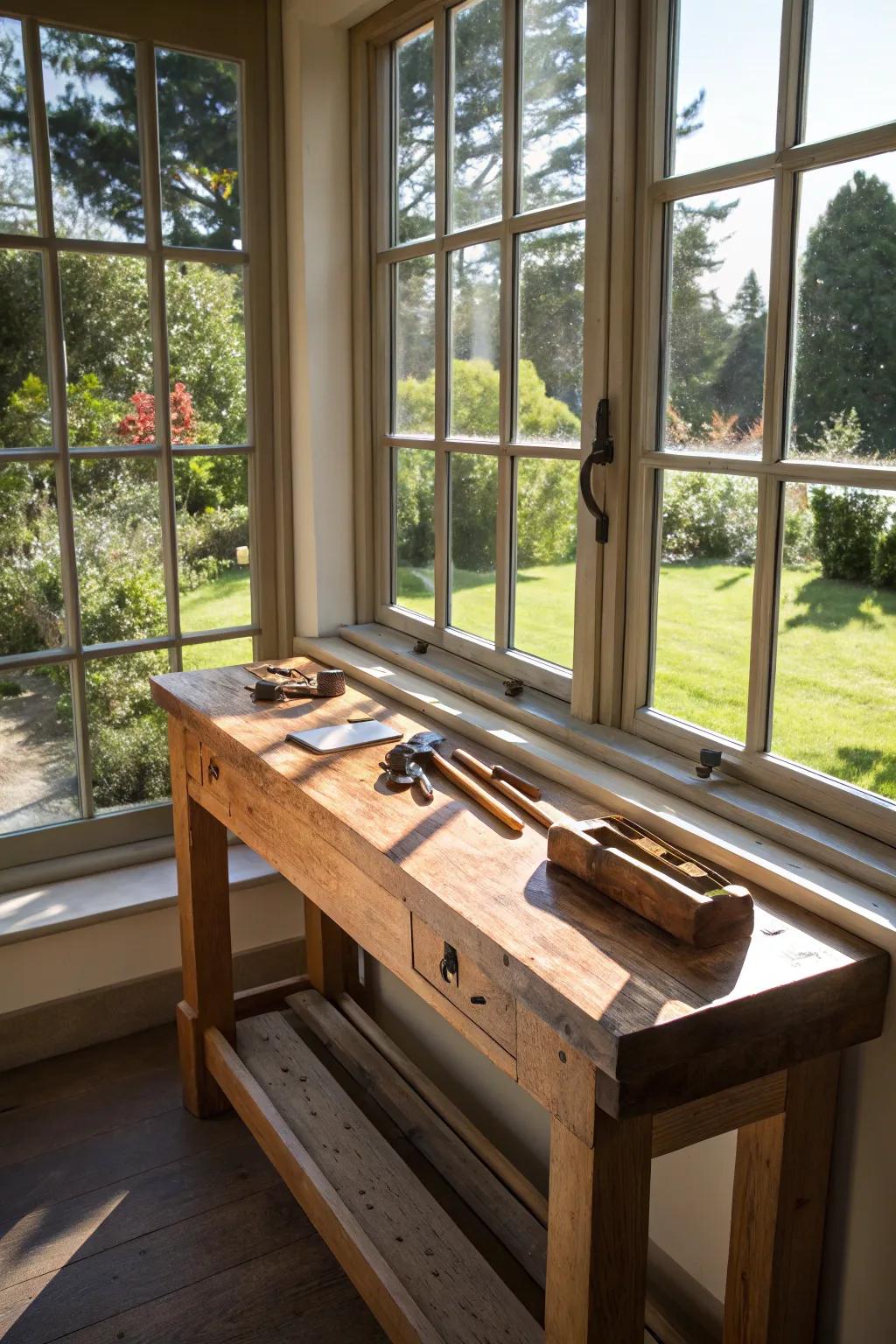 Find inspiration at your window: the perfect blend of natural light and craftsmanship.