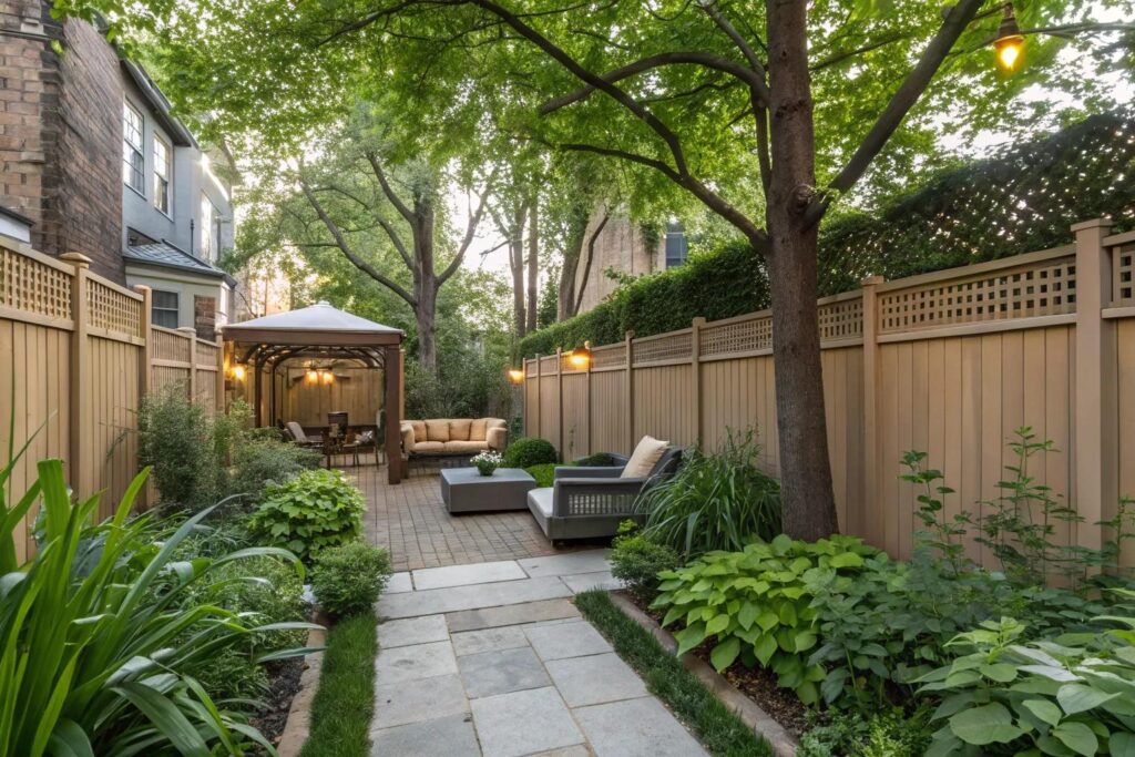 13+ Creative Duplex Backyard Privacy Ideas