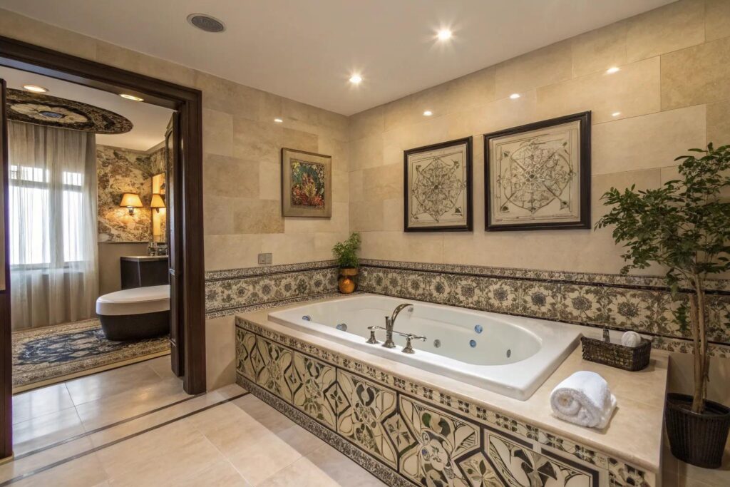 23+ Stylish Jacuzzi Tub Tile Ideas