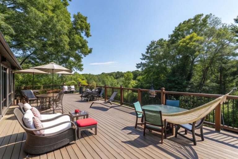 17+ Inspiring Large Deck Furniture Layout Ideas