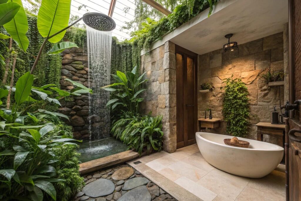 15+ Inspiring Rainforest Bathroom Ideas