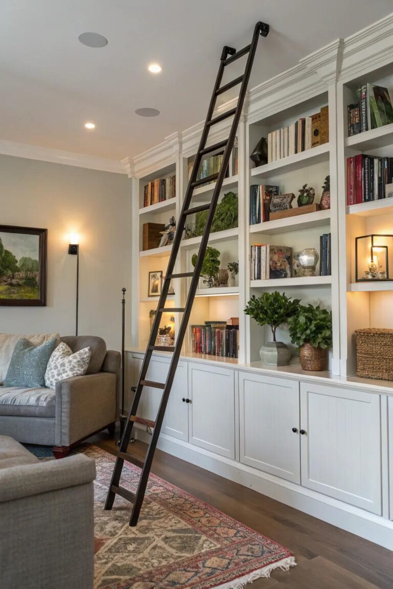 18+ Stylish Built-In Shelves Ideas for Your Living Room