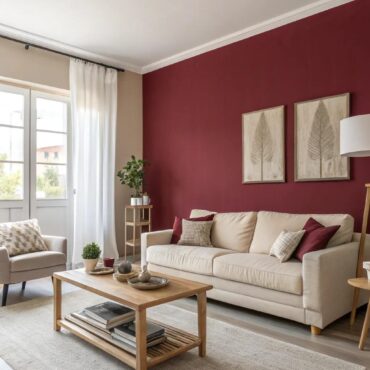 21+ Cozy Brown and Burgundy Living Room Ideas