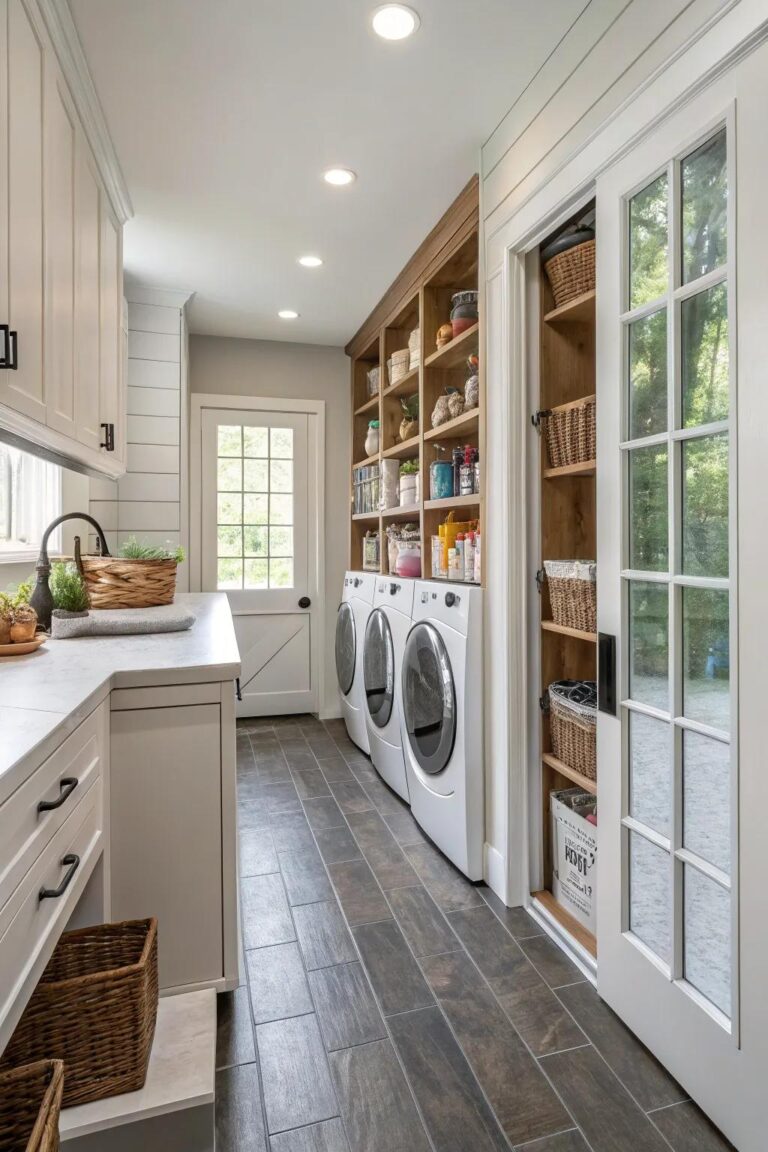 18+ Smart Tips for a Walk-In Pantry & Laundry Combo