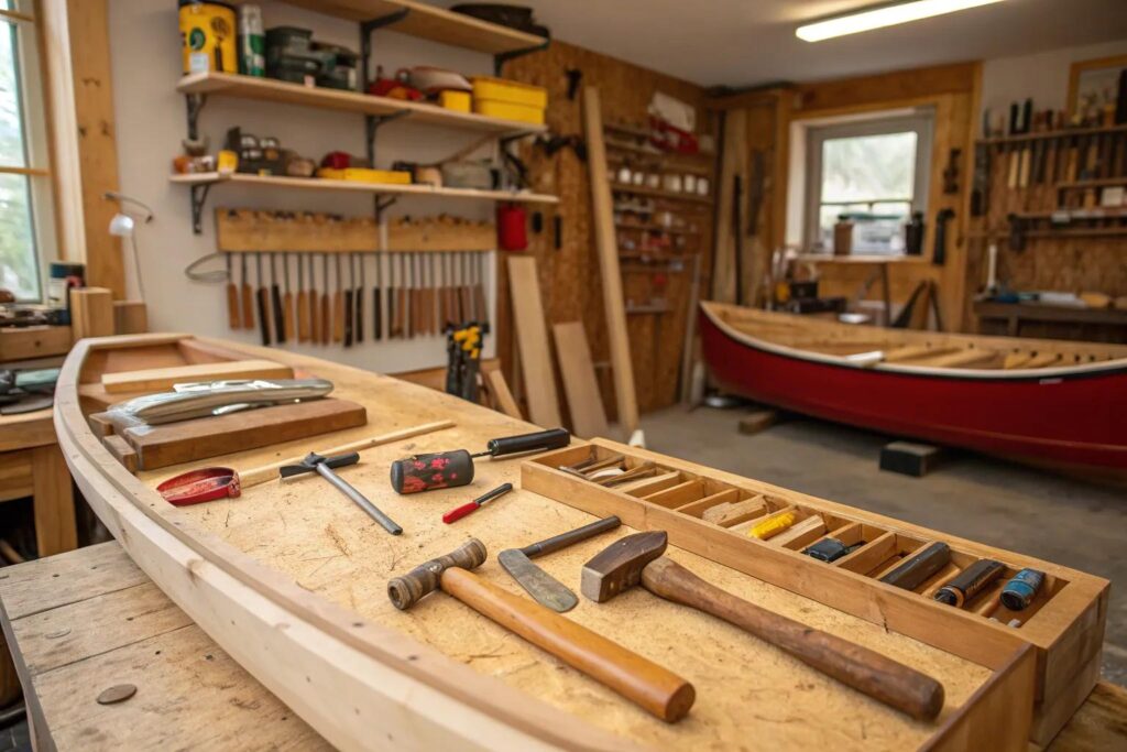 20+ Clever DIY Ideas for Canoe Racks