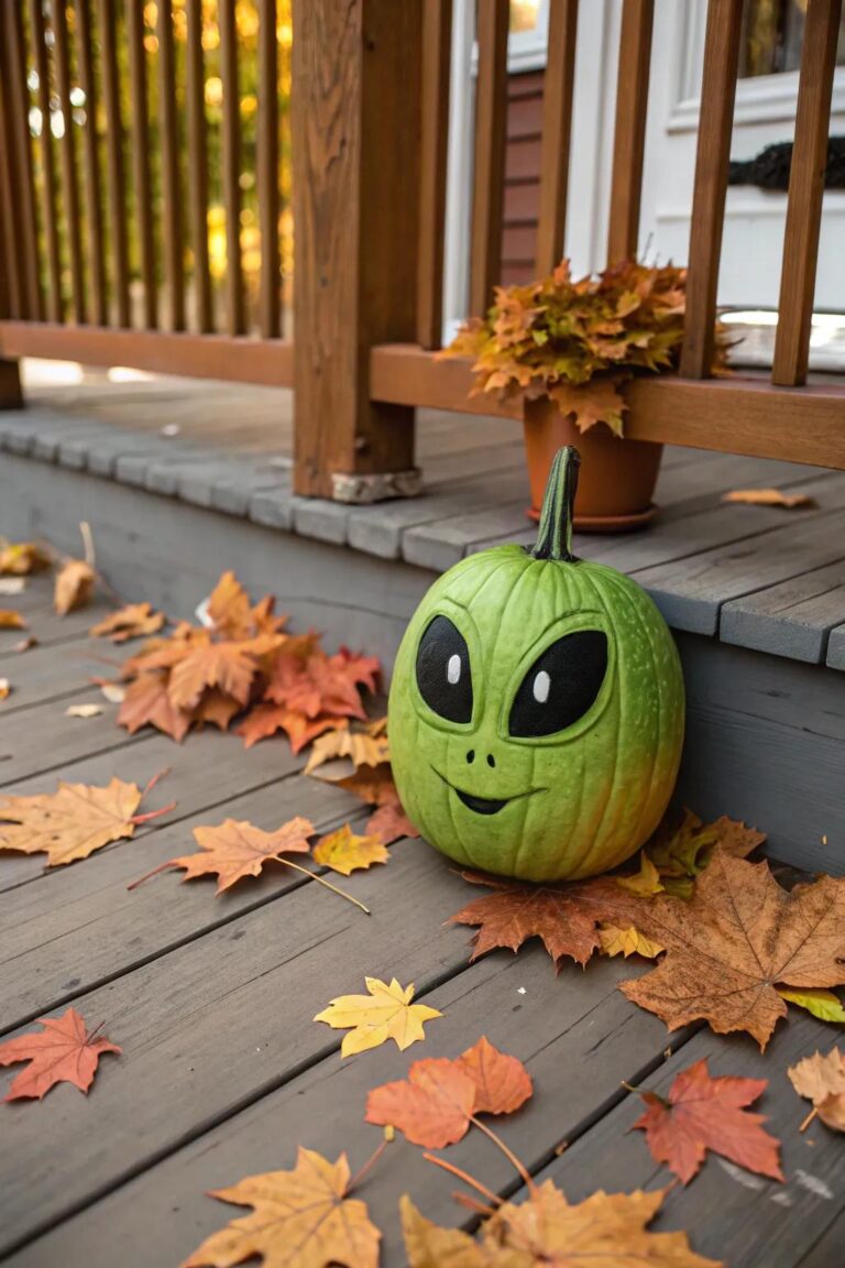12+ Fun Alien Pumpkin Carving Ideas for Halloween