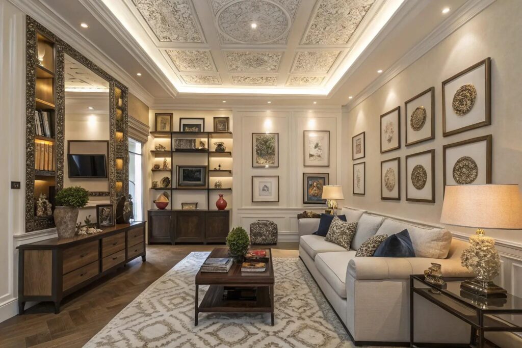 Image showcasing 20+ Stunning High Ceiling Wall Decor Ideas