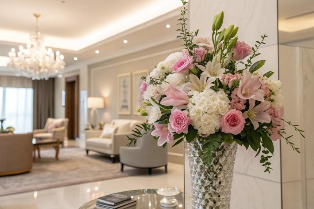 25+ Fresh Ideas for Pink & White Floral Arrangements