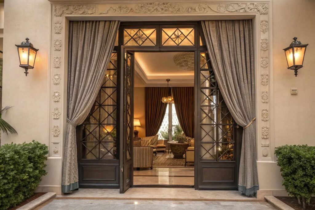 22+ Stylish Indoor Doorway Curtain Ideas